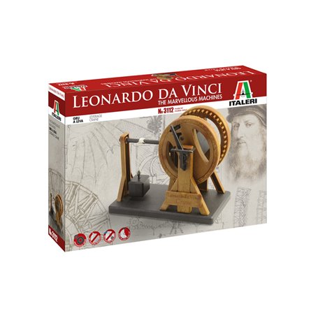 Italeri 3112 Leonardo Da Vinci "Leverage Crane"