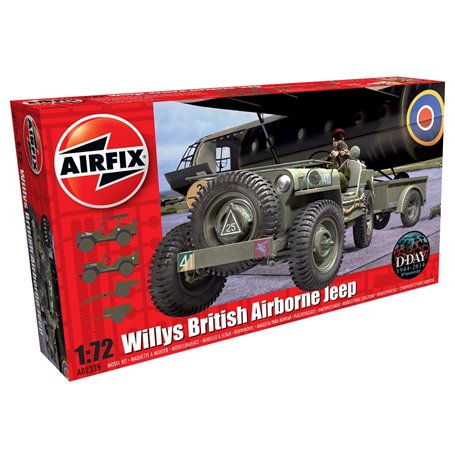 Airfix 02339 Willys British Airborne Jeep