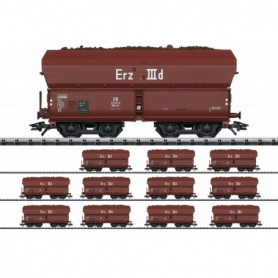 Trix 24129 Display med 12 vagnar "Type Erz IIId" typ DB