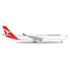 Herpa Wings 558532 Flygplan Qantas Airbus A330-300 - new 2016 colors - VH-QPJ