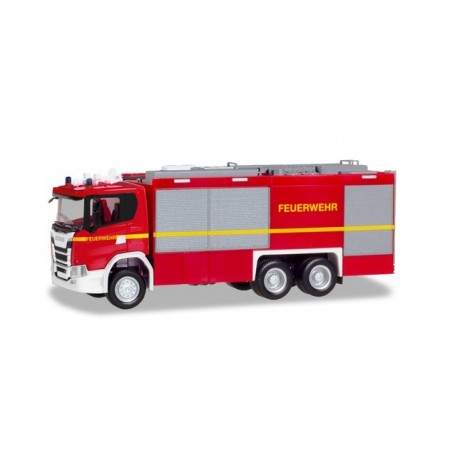 Herpa 094375 Scania CG 17 Empl ULF "Fire department"