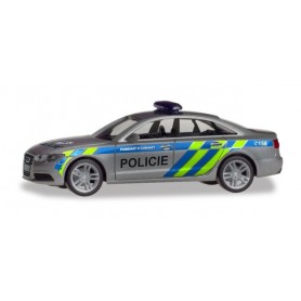 Herpa 094429 Audi A6 Limousine "Polizei Prag"