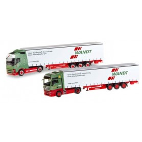 Herpa 310215 Set with two models '80th anniversary Spedition Wandt'
