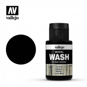 Vallejo 76518 Model Wash 518 Black 35ml