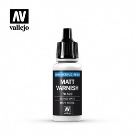 Vallejo 70520 Model Color 520 Permanent Matt Varnish (192) 17 ml