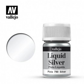 Vallejo 70790 Liquid Gold 790 "Silver" 35ml