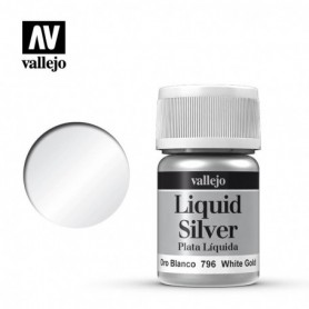 Vallejo 70796 Liquid Gold 796 'White Gold' 35ml