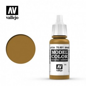 Vallejo 70801 Model Color 801 Brass (174) 17ml