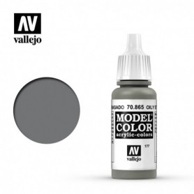 Vallejo 70865 Model Color 865 Oily Steel (177) 17ml