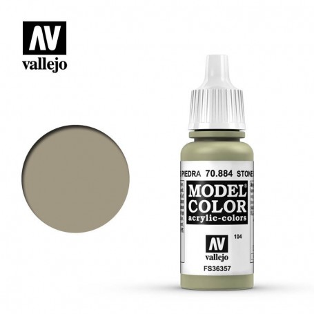 Vallejo 70884 Model Color 884 Stone Grey (104) 17ml