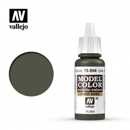 Vallejo 70894 Model Color 894 Camouflage Olive Green (096) 17ml