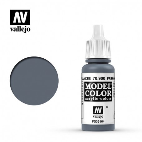 Vallejo 70900 Model Color 900 French Mirage Blue (059) 17ml