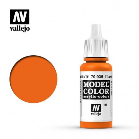 Vallejo 70935 Model Color 935 Transparent Orange (185) 17ml