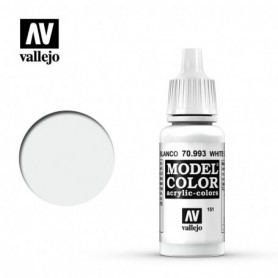 Vallejo 70993 Model Color 993 White Grey (151) 17ml