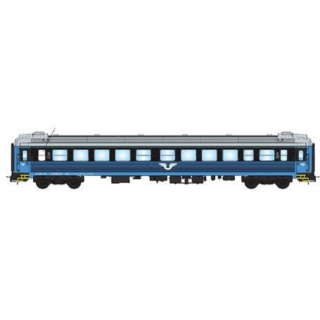NMJ 205401 Personvagn SJ B5 4593 2:a klass, blå/svart, version 2