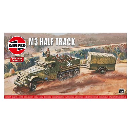 Airfix 02318V M3 Half Track & 1 Ton Trailer