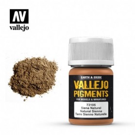 Vallejo 73105 Pigment 105 Natural Siena 35ml