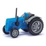 Busch 211006713 Traktor Famulus, blå/grå med gråa fälgar