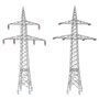 Faller 130898 2 Electricity pylons (110 kV)