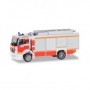 Herpa 094634 Mercedes-Benz Axor RW2 heavy rescue vehicle Fire brigade Düsseldorf