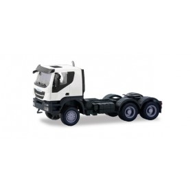Herpa 310529 Iveco Trakker tractor 6x6, white