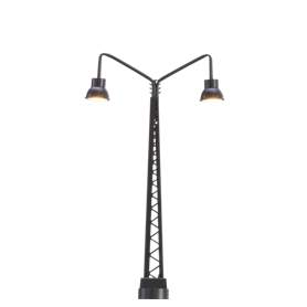 Brawa 83011 Bangårdslampa, dubbel, 70 mm, 1 st, LED