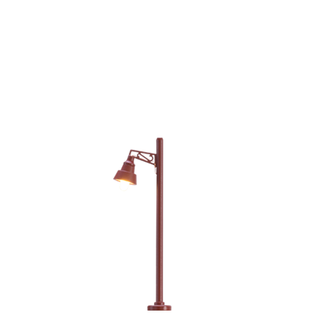 Brawa 83040 Lampa med trämast, 50 mm, 1 st, LED
