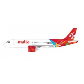 Herpa Wings 612418 Flygplan Air Malta Airbus A320neo