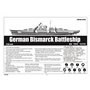 Trumpeter 03702 German Bismarck Battleship