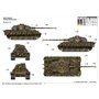 Trumpeter 00910 Tanks German Kingtiger 2 in 1 (Henschel Turret & Porsche Turret)
