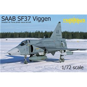 Tarangus 7204 Flygplan SAAB SF37 Viggen Swidish Air Force Photo Recce Aircraft