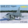 Tarangus 7204 Flygplan SAAB SF37 Viggen Swidish Air Force Photo Recce Aircraft