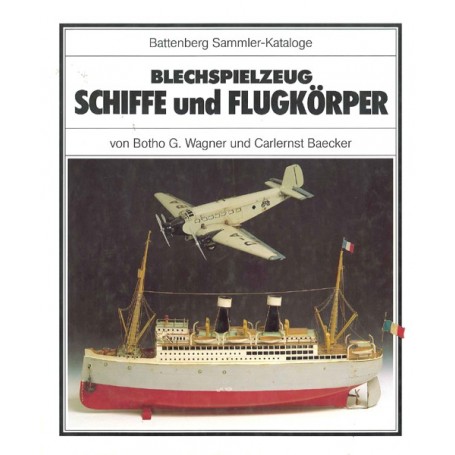 Böcker BOK56 Blechspielzug "Schiffe und Flugkörper"