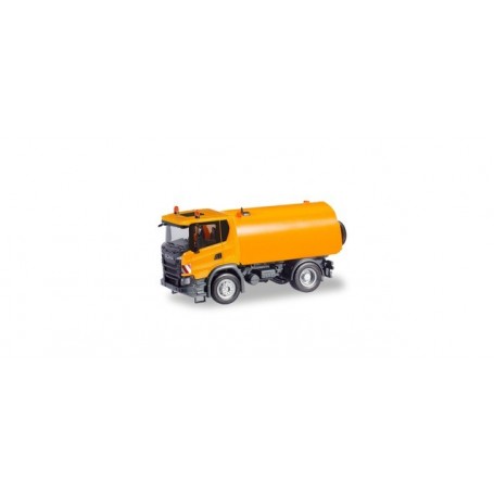 Herpa 310888 Scania CG 17 road sweeper, communal orange