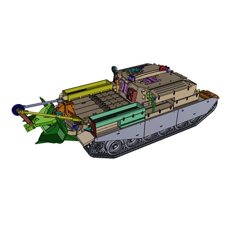 ArsenalM 119108001 Tanks Centurion ARV, Entpannungspanzer 56 Schweiz