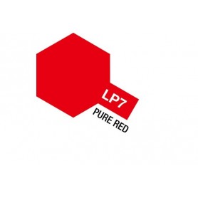 Tamiya 82107 Tamiya Lacquer Paint LP-7 Pure Red