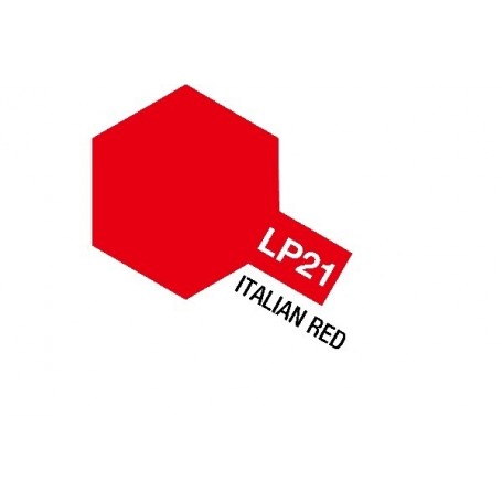 Tamiya 82121 Tamiya Lacquer Paint LP-21 Italian Red