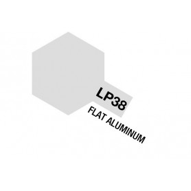 Tamiya 82138 Tamiya Lacquer Paint LP-38 Flat Aluminum