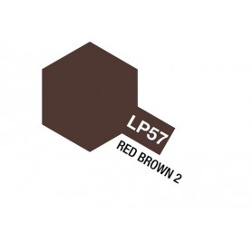 Tamiya 82157 Tamiya Lacquer Paint LP-57 Red Brown 2