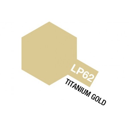 Tamiya 82162 Tamiya Lacquer Paint LP-62 Titanium Gold