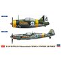 Hasegawa 02279 Flygplan B-239 BUFFALO & Messerschmitt Bf109G-6 “FINNISH AIR FORCE” (2 kits in the box)