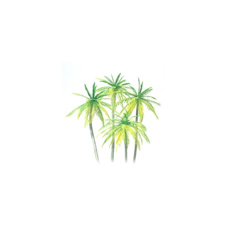 Preiser 18600 Palmträd, 4 st, byggsats