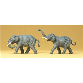 Preiser 20375 Elefanter, 2 st