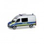 Herpa 094993 Mercedes-Benz Sprinter high Roof bus 'Police Department Berlin | Dangerous goods monitoring'