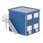 Faller 130134 4 Building site containers, blue