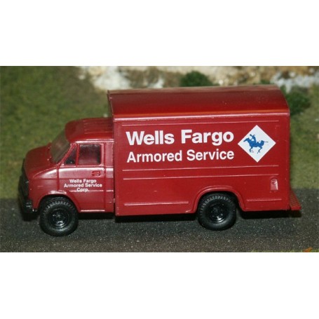 Trident 90180 Chevrolet Box Van "Wells Frago Armored Service"