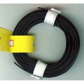 Brawa 3108 Kabel, 10 meter, svart, 0,14 mm