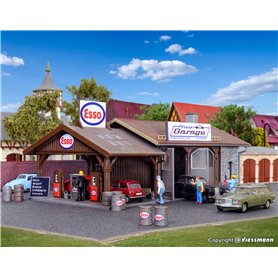 Vollmer 45599 Service station Pfizis garage with petrol station