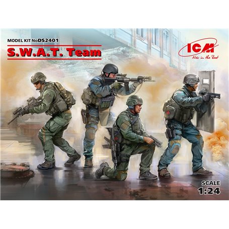 ICM DS2401 Figurer S.W.A.T. Team (4 figures)