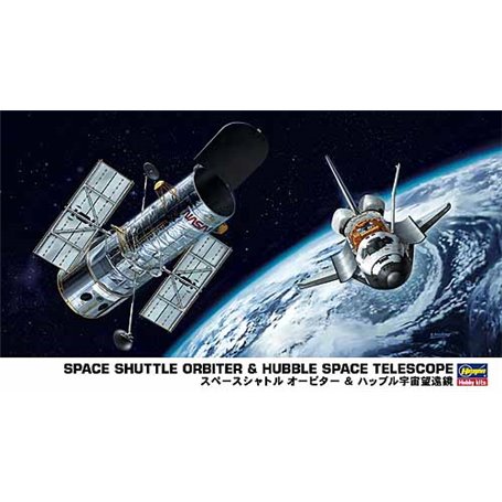 Hasegawa 10676 Space Shuttle Orbiter & Hubble Space Telescope